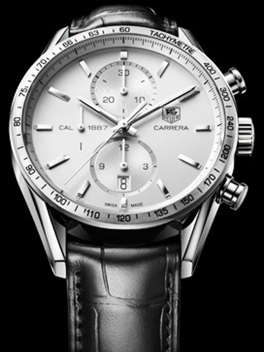 Baselworld 2010: TAG Heuer CARRERA 1887 Chronograph White